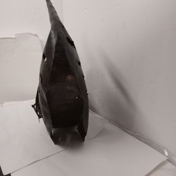 Rustic Metal Stretching Cat Candle/ Tealight holderExcellent Preowned Vintage - Picture 4 of 10